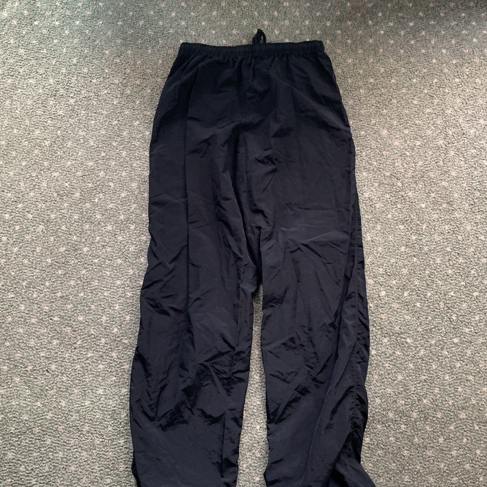 Army National Guard IFB Solutions Black Nylon Track Pants Mens‎ Medium Long - Picture 4 of 4